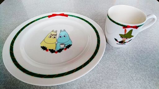 ムーミンのXmas食器セット【非売品】