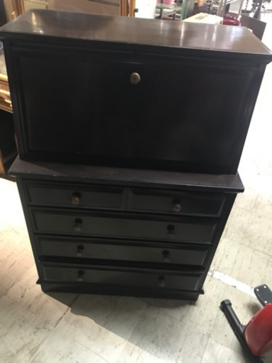 JF01259 民芸調ライティングテーブル