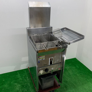 サミー　業務用　ガスフライヤー　18L  都市ガス　厨房　飲食店　2014年製　SF-018 サミー 業務用 ガスフライヤー 18L 都市ガス 2014年製 厨房 飲食店 SF