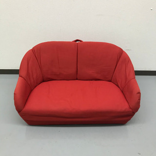 ミニソファー レッド HOX03