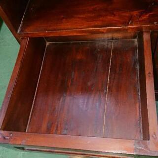 アンティーク収納  85×44×59の画像