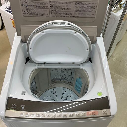HITACHI 9.0kg洗濯機 2019年製 型番BW-DV90C ホース付 糸島福岡唐津 1105-02