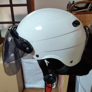 スクーター用ヘルメット(白)売約済みの画像