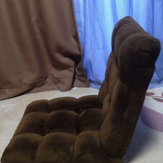 取引中サンワダイレクト ふあふあフロアチェアの画像