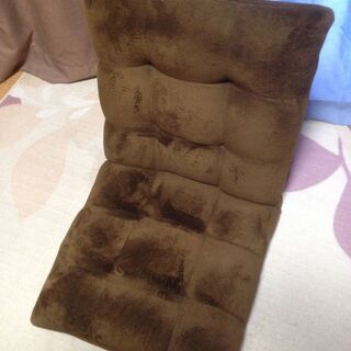 取引中サンワダイレクト ふあふあフロアチェアの画像