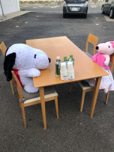 ダイニングテーブル 広々！4人掛け  しげん屋