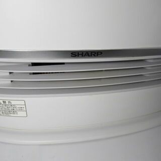 J1731/加湿セラミックファンヒーター/加湿器/暖房器具/～8畳まで/ホワイト/プラズマクラスター/シャープ/SHARP/HX-C120/格安/中古品/の画像