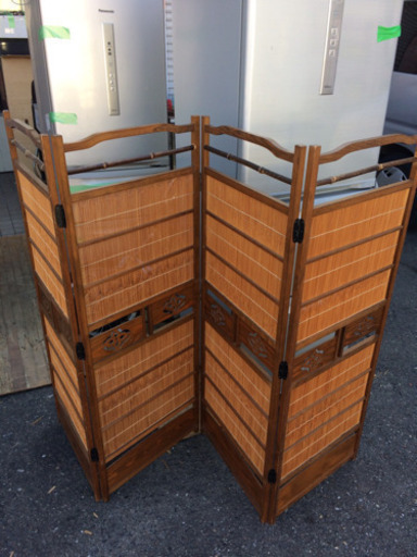 4つ折り パーテーション 古風な？しげん屋