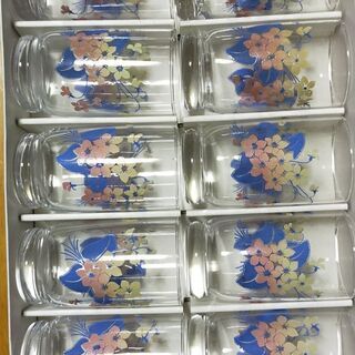 花柄タンブラーset🌸すみれ