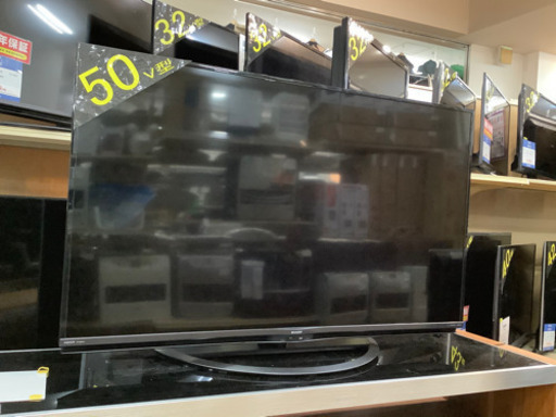 【取りに来れる方限定】SHARP(シャープ)50インチ液晶テレビ売ります!