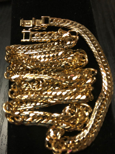 18金mカットトリプル50g50cm