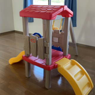 【取引完了しました】大型遊具 室内用滑り台&ブランコ