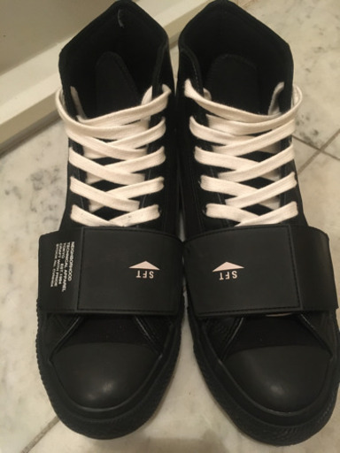 【値下げ中】NEIGHBORHOOD × CONVERSE ALL STAR 100 HI BLACK ネイバーフッド コンバース オ