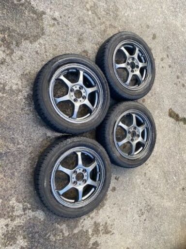 アゲトラ・ハスラー等に!!中古スタッドレスホイールセット１台分　早い者勝ち!!