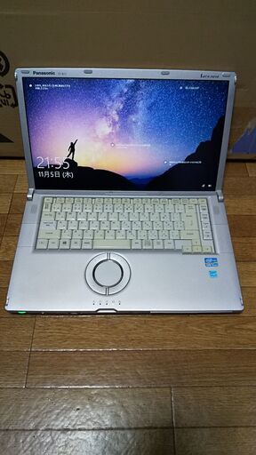 Panasonic Let's note 高性能Core i5搭載 メモリ4G CD/DVD読み書き　大画面フルHD15.6インチ USB3.0 HDMI出力 Wifi対応 高耐久 最新Windows10搭載 代引き可能