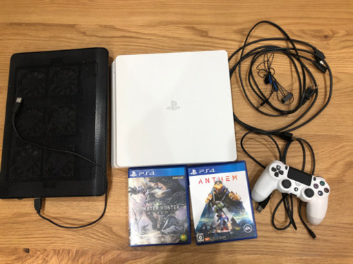 PS4 CUH-2100A  500GB ホワイト　美品箱無し　格安