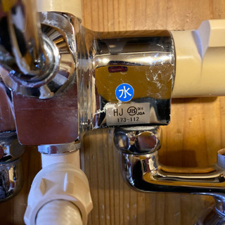 シャワー付き混合水栓の画像