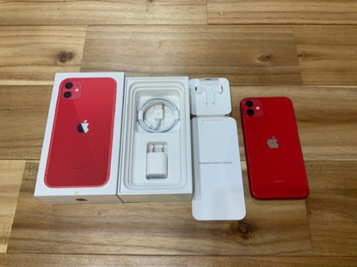 iPhone11 レッド 128GB SIMフリー