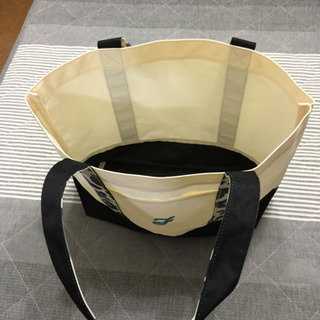 未使用トートバック。日本ハムファイターズ製。マチ付き 。の画像
