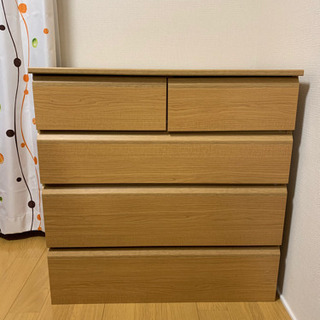 【交渉中】タンス　子供服にいかがですか？