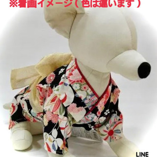 犬猫用　RADICA 浴衣　着物　SS.S.M レッドの画像