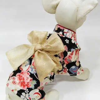 犬猫用　RADICA 浴衣　着物　SS.S.M レッドの画像