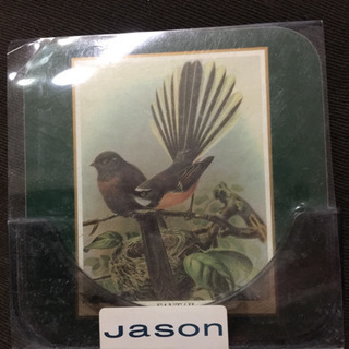 コースター。鳥のデザイン。新品です。鳥好きの方に最適。の画像