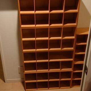 MUJI 無印良品 MDF CD 収納 ラックの画像