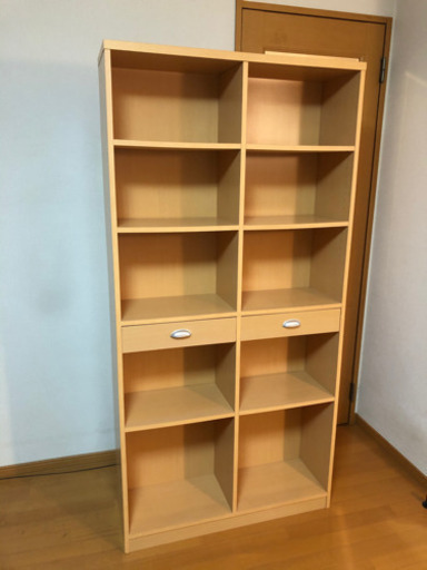 【受け渡し決まりました】●本棚● たっぷり収納できます♪