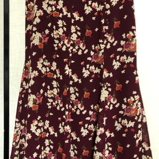 ケティ 花柄 フレアスカート