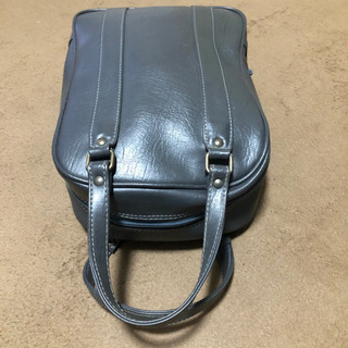 【取引終了】美品 シューズケース シューズバック レザータイプ ゴルフシューズ入れの画像