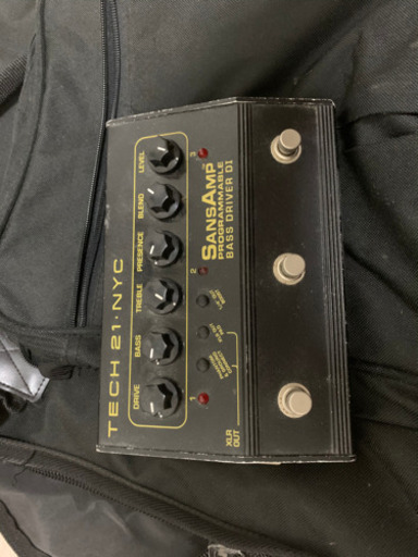 楽器 sansamp bass d programmable