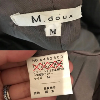 🧥本革　テーラーレザージャケット🧥の画像