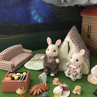 お取引中です！3/5まで！シルバニアファミリーコテージセット！人...