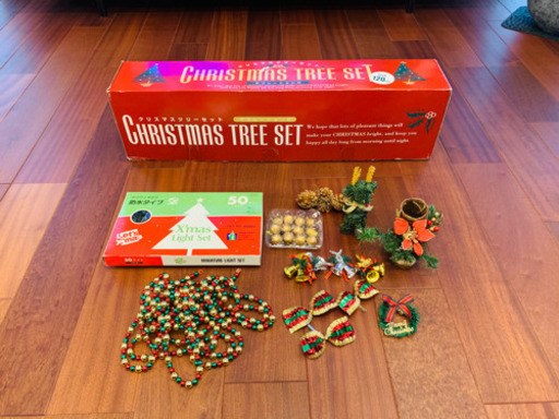 クリスマスツリーセット