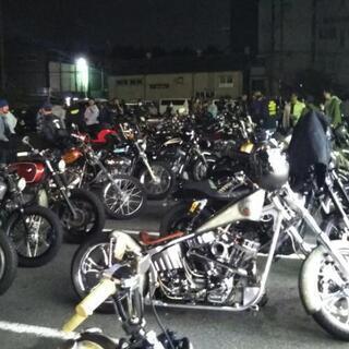 9月2日 毎月第１土曜夜ロコハマナイトにカスタムバイクで