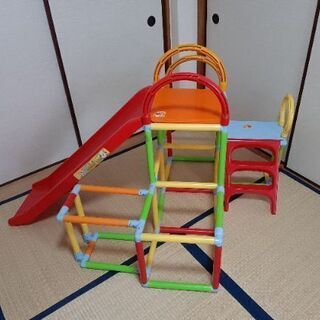 冬の室内遊びに　ワンワンとうーたんロングスロープジムex