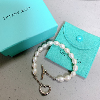 Tiffany オープンハート ブレスレット