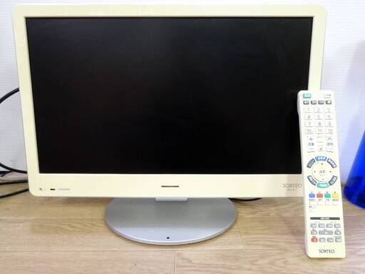 激安保証付！3999円★USB HDD録画対応★SORTEO MU19-1 19型液晶テレビ 地デジ/BS/CS 3波対応★純正リモコン付き★HDMI端子内蔵