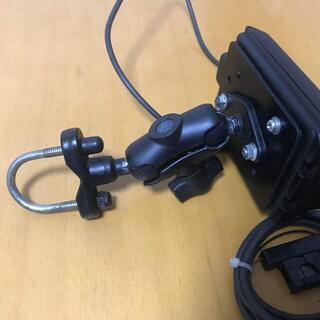 バイク用ETC JRM-12 一体型 二輪 日本無線 RAMマウント 売切 格安 動作確認済 耐震 防水 防塵 美品 送料込みの画像