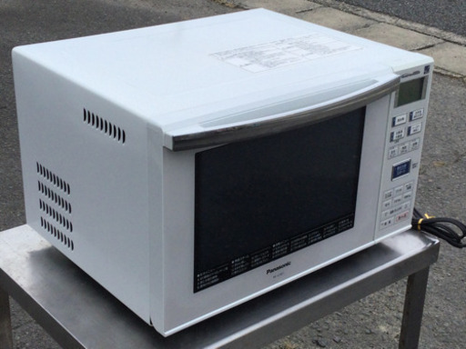 中古　2014年製　オーブンレンジ　幅48.3　　奥行39.6　　高さ31　 （ｃｍ）　回転皿が無いタイプ　電子レンジ