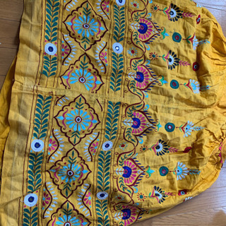 ラジャスタン地方刺繍スカートの画像