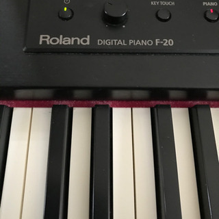 ローランド　電子ピアノ　F-20の画像