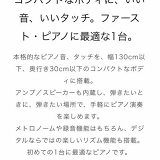 ローランド　電子ピアノ　F-20の画像