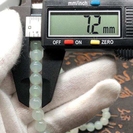 ネックレス 数珠 本翡翠 氷ヒスイ 氷種 誕生日プレゼント 本物保証2