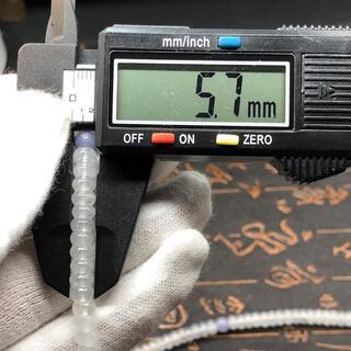 ネックレス 数珠本翡翠 氷ヒスイ 氷種 透明感 誕生日プレゼント 本物保証の画像