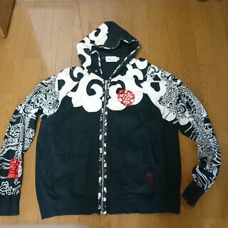 和柄 大きいサイズ 刺繍 絡繰魂 XXL 