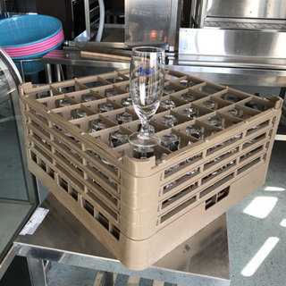 ビールグラス36個☆84808食洗機用ラック付