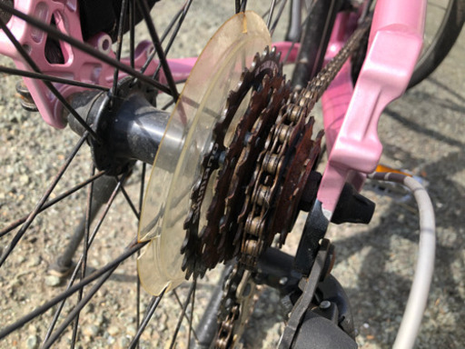 MERIDA自転車　ピンク【C7-1106】