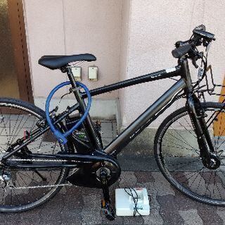 Panasonic JETER 700c 電動アシスト自転車 (新品)バッテリー13.2Ah+充電器/アルミ/10speed